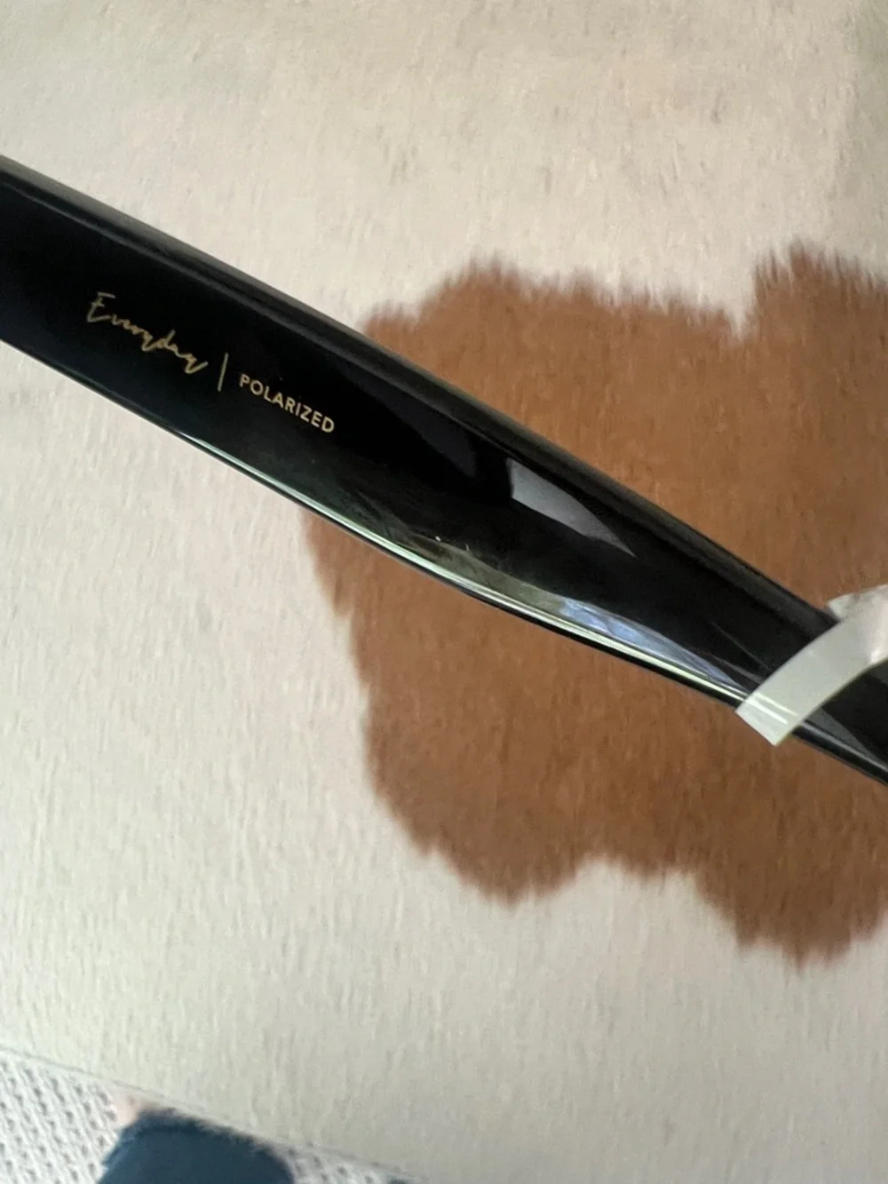 Z Supply EVERYDAY Black Oversized Cat-Eye Sunglasses